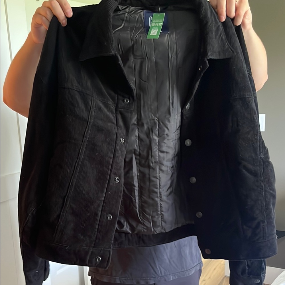 GAP Black Jean Jacket Classic Denim Style